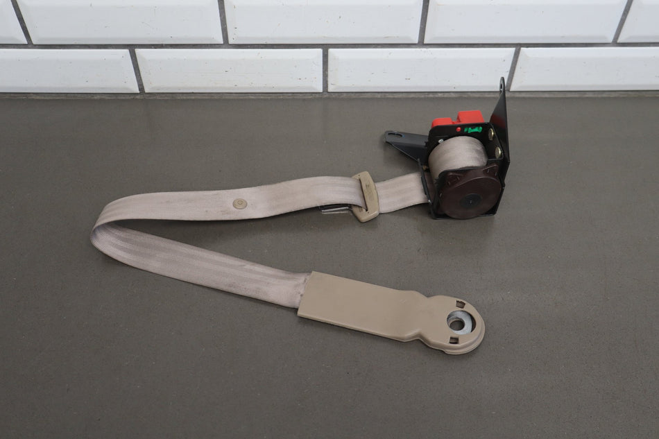 99-04 Mustang Convertible Driver Left LH Front Seat Belt Retractor Tan XH