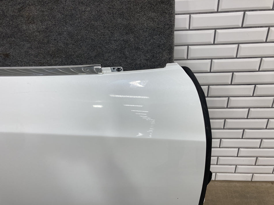 2012-2015 Tesla Model S Passenger Right Front Door Solid White SOLW