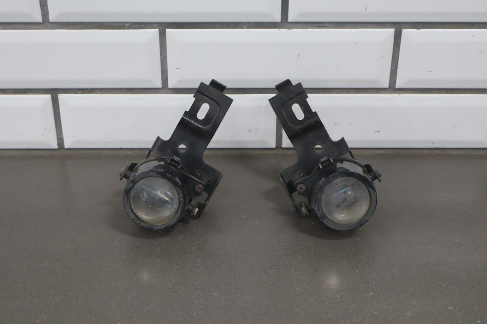 1997-2004 C5 Corvette Pair of LH&amp;RH Fog Light Lamps W/Brackets OEM