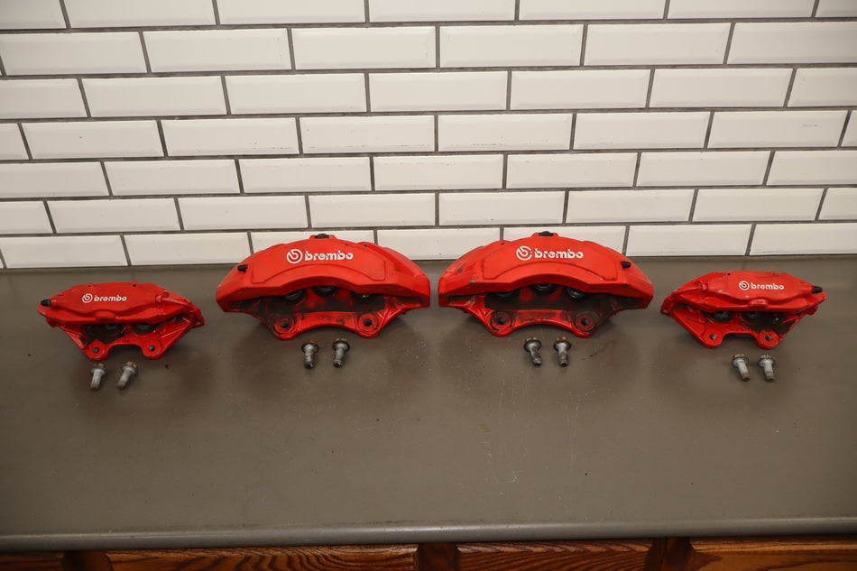 2012-21 Jeep Grand Cherokee SRT Red Brembo Caliper Set of 4