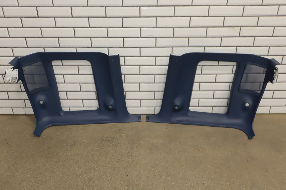 1996 Ford F-250 Left Rear Door Panel Royal Blue RV4