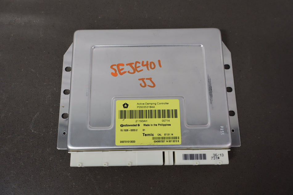 2014 Jeep Grand Cherokee- Chassis Control Module