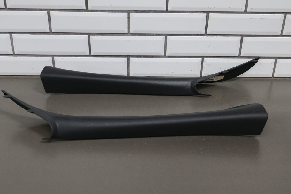 2002 Chevrolet Silverado 2500 Pair A Pillar Trim Graphite 12D