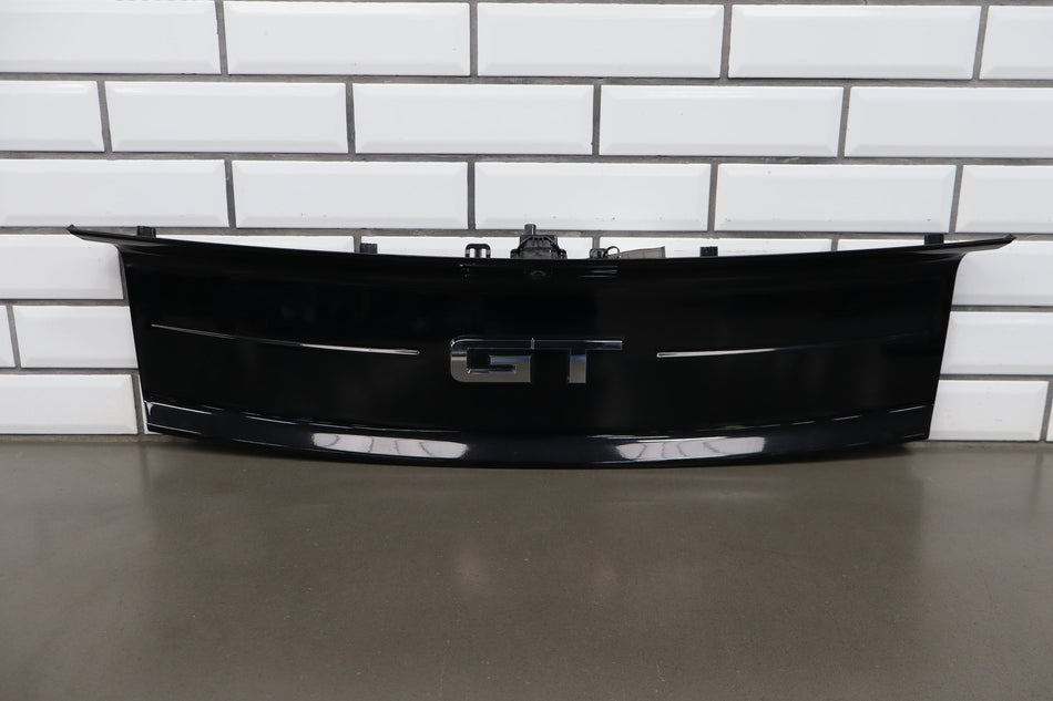 2018-2023 Ford Mustang GT S550 Rear Trunk Finish Panel Molding Gloss Black OEM