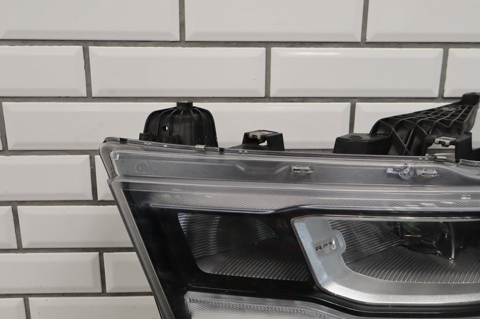 19-24 Ram 1500 (DT) Left LED Headlight Black 68316083AH