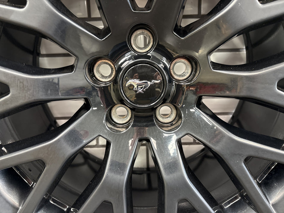 2018-2023 Ford Mustang GT S550 OEM 19x9.5 +52.5 Rear Wheel Rim Black