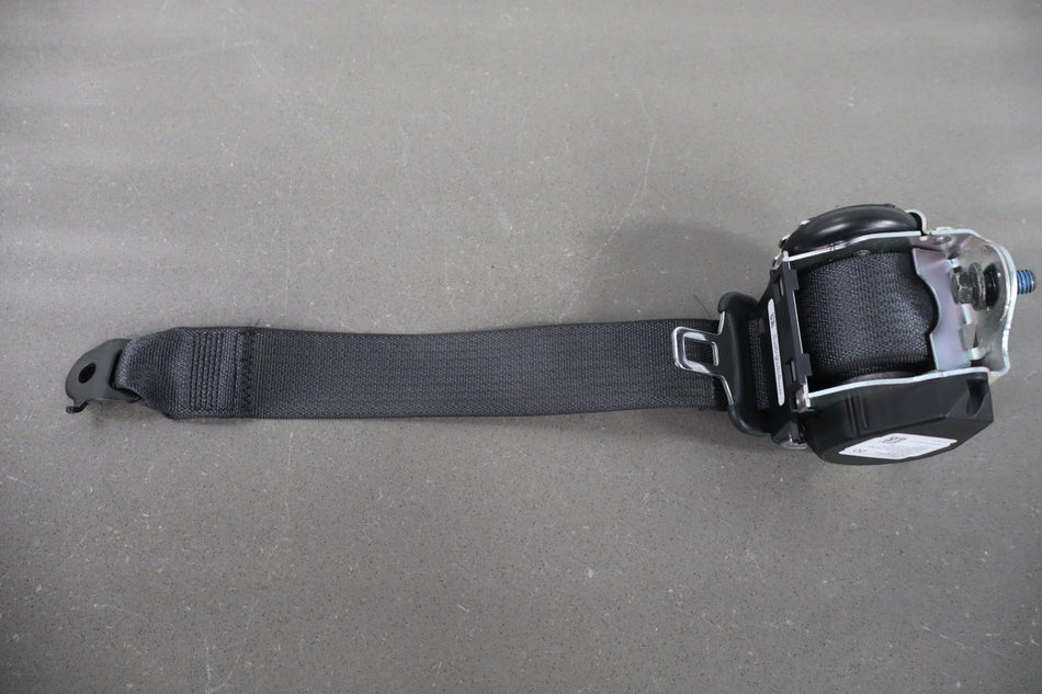 2018 Tesla Model 3 Left Rear Seat Belt Black BLK