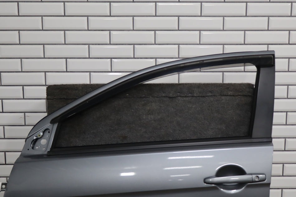 08-15 Mitsubishi Lancer Evo X Left Front Door (Gray U17 Damage)
