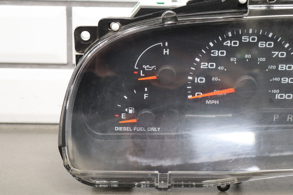 02-03 Ford F250 F350 7.3 Diesel Instrument Cluster 2C3Z-10849-HB OEM