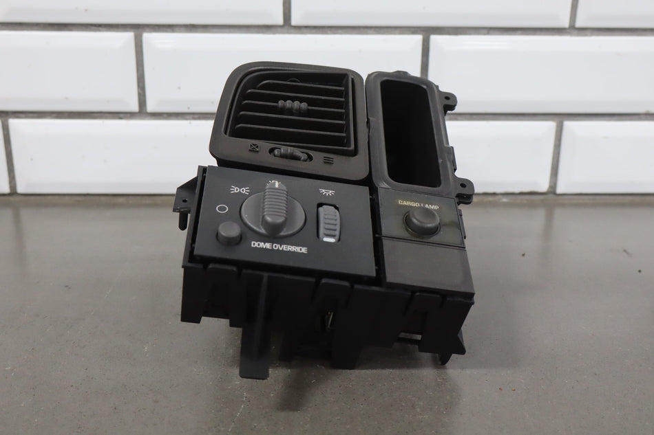 99-02 Chevy GMC GMT800 OEM Headlight Switch with Cage Silverado Sierra 2500HD
