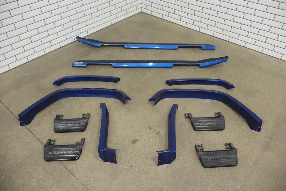 2003-2007 Hummer H2 Special Edition Color Matched Wheel Fender Flare W/ Steps