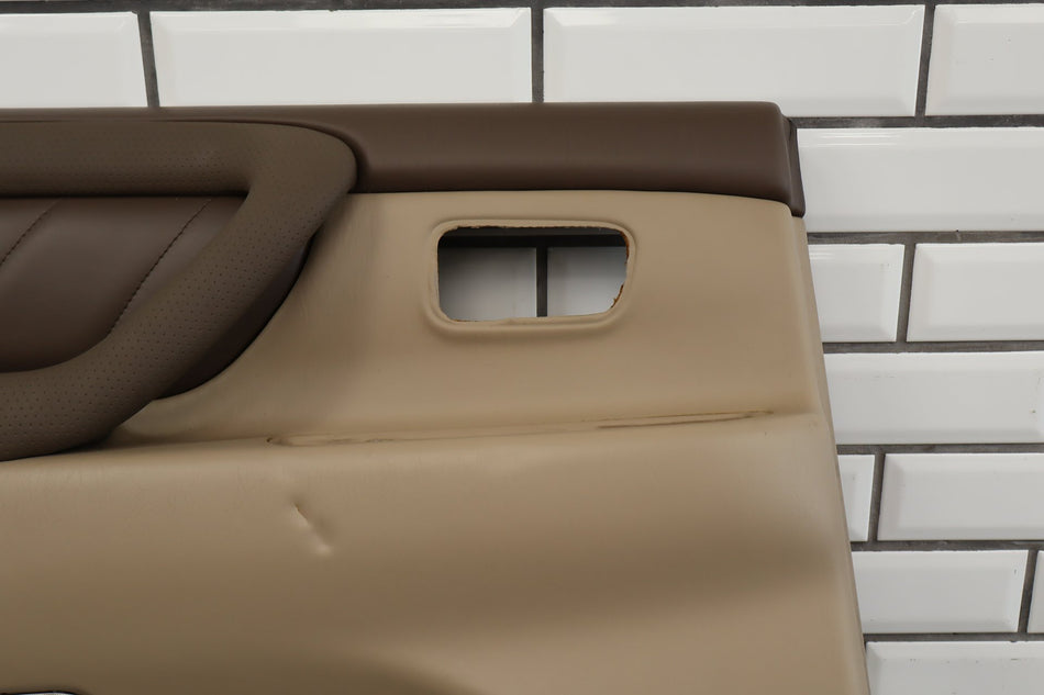 1998-2002 Toyota Land Cruiser Left Rear Door Panel Oak LA40