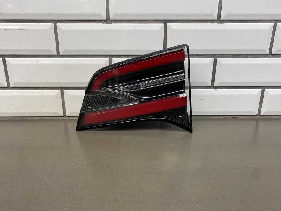 16-20 OEM Tesla Model X Rear Right Passenger Side Trunk Inner Tail Light Lamp