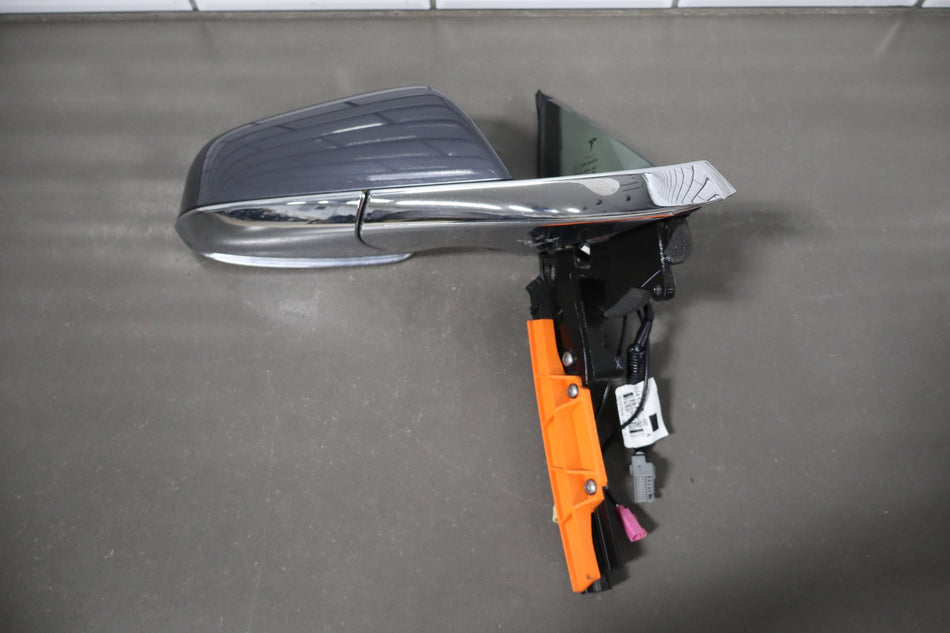 12-20 Tesla Model S Passenger Right RH Door Mirror Gray Metallic PMTG