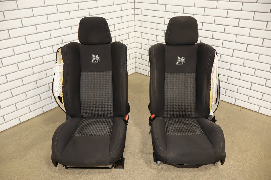 2019 Dodge Charger Scat Pack Pair Front Seats Black OEM Left/Right