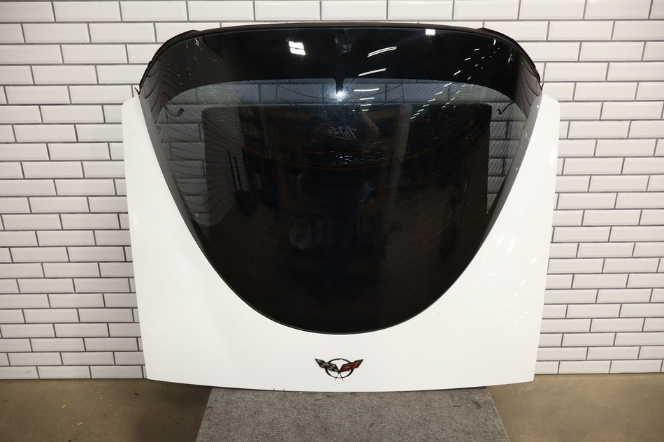 1997-2004 Chevrolet Corvette C5 Coupe/ Hatchback Rear Window Lid Artic White 10