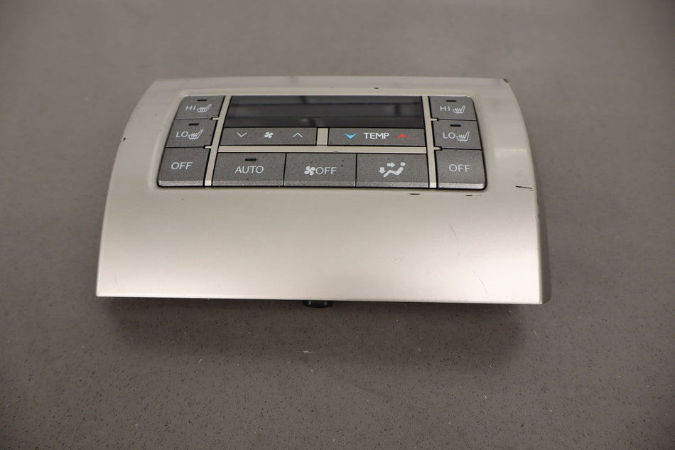 2013 Lexus GX460 Rear Heated Seat Heater/AC Controls 52673