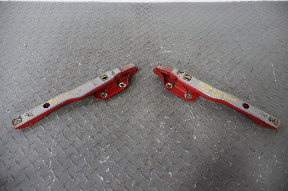 88-91 Buick Reatta Trunk Lid Hinge Pair (Bright Red)