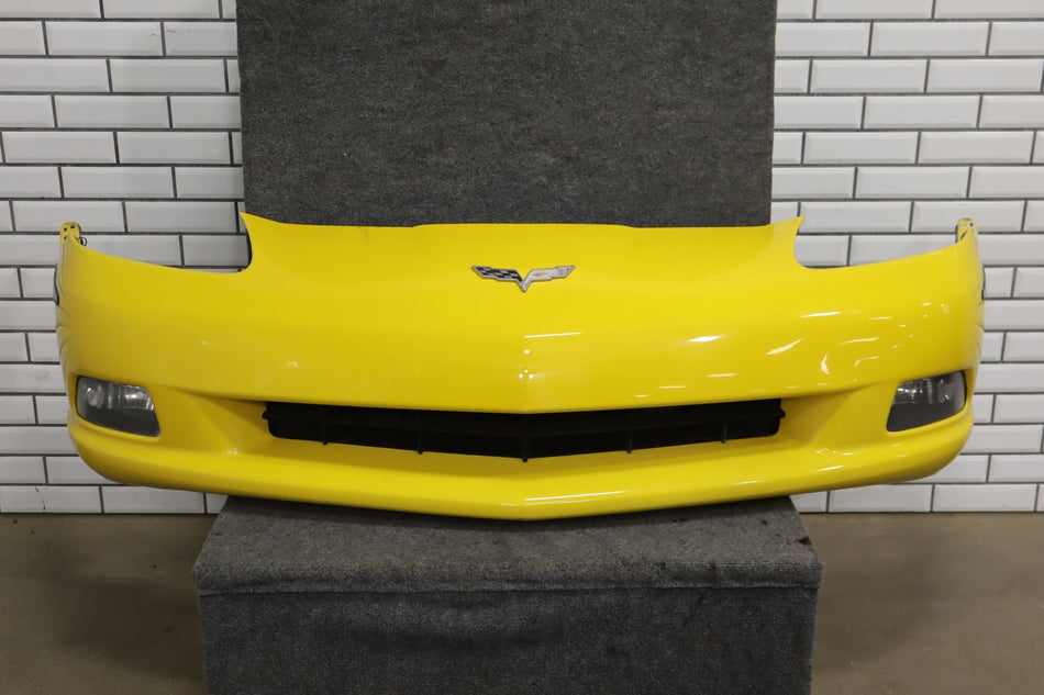 2005-2013 Chevrolet Corvette C6 Base Front Bumper Yellow 45