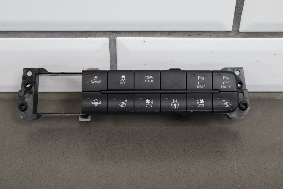 2013-2018 Ram 1500 Dash Switch Panel Heated Vent Seats