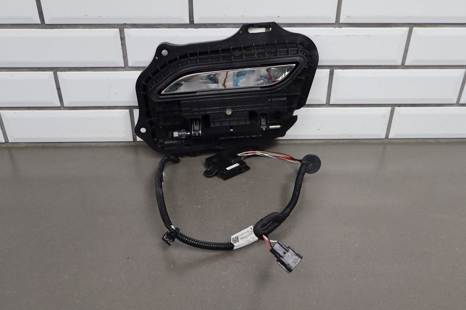 12-15 Tesla Model S Left Rear Exterior Door Handle Assembly OEM Tested