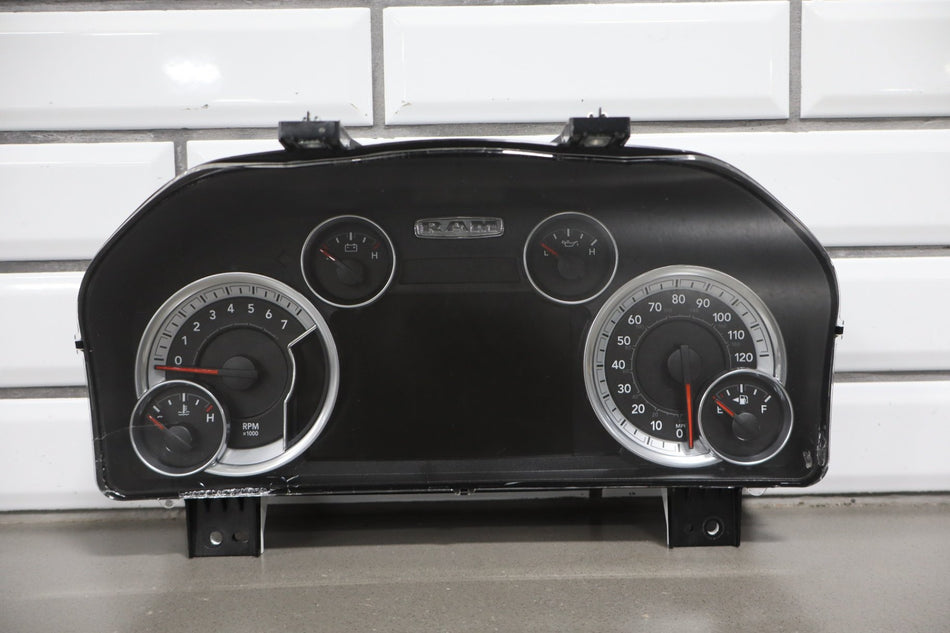 2013-2018 Ram 1500 Gasoline 7" Color EVIC Speedometer Cluster 148846 Miles