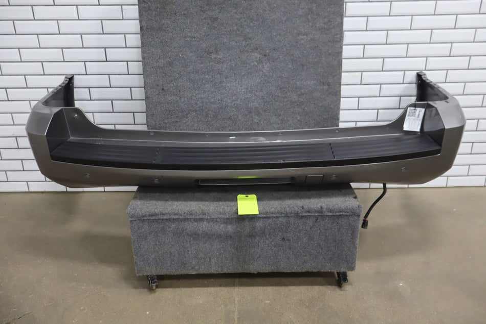 2012 GMC Yukon SLT Rear Bumper Steel Gray Metallic 16U