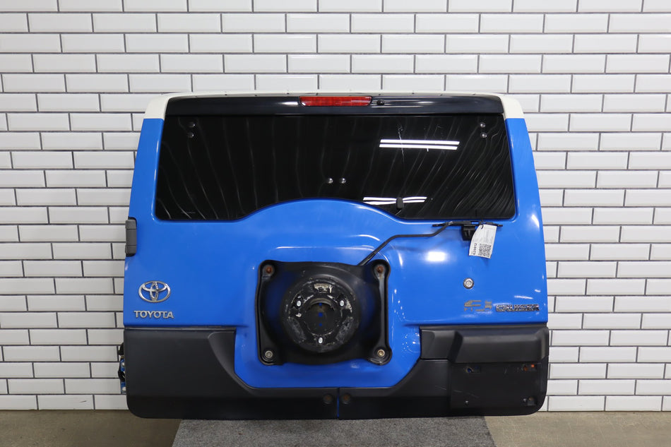 2007-2014 Toyota FJ Cruiser Decklid/Tailgate Voodoo Blue W/ Back Window