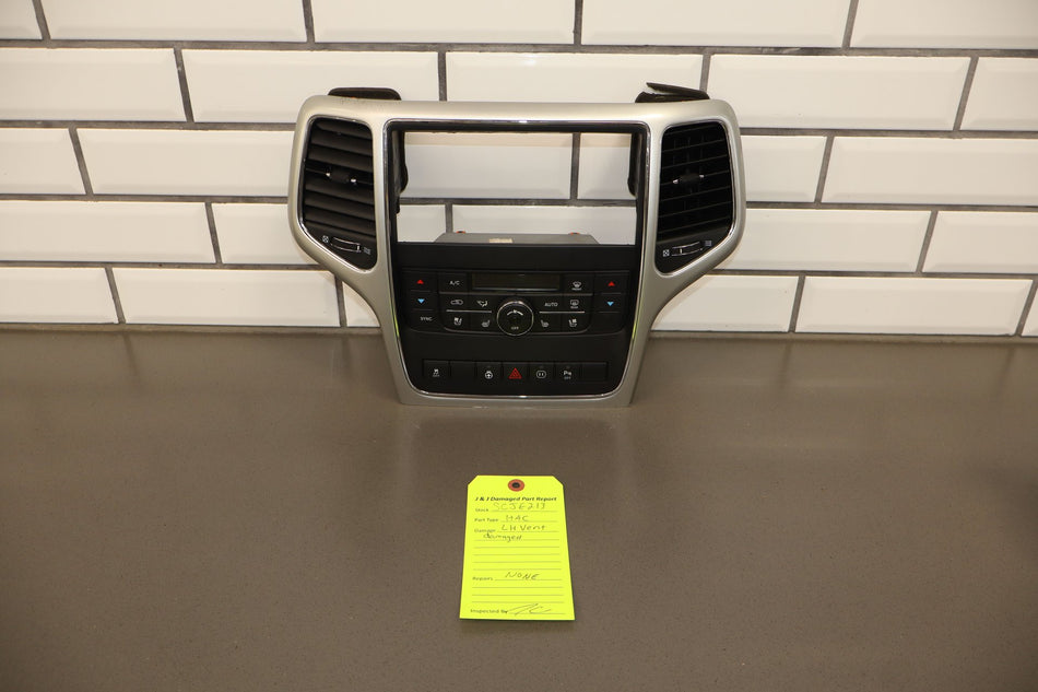 2012 Jeep Grand Cherokee Heater/AC Controls OEM