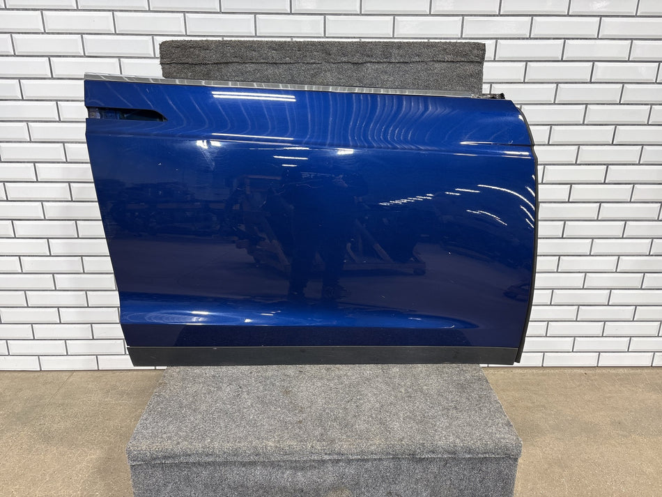 16-20 OEM Tesla Model X Front Right Passenger Door Shell Panel