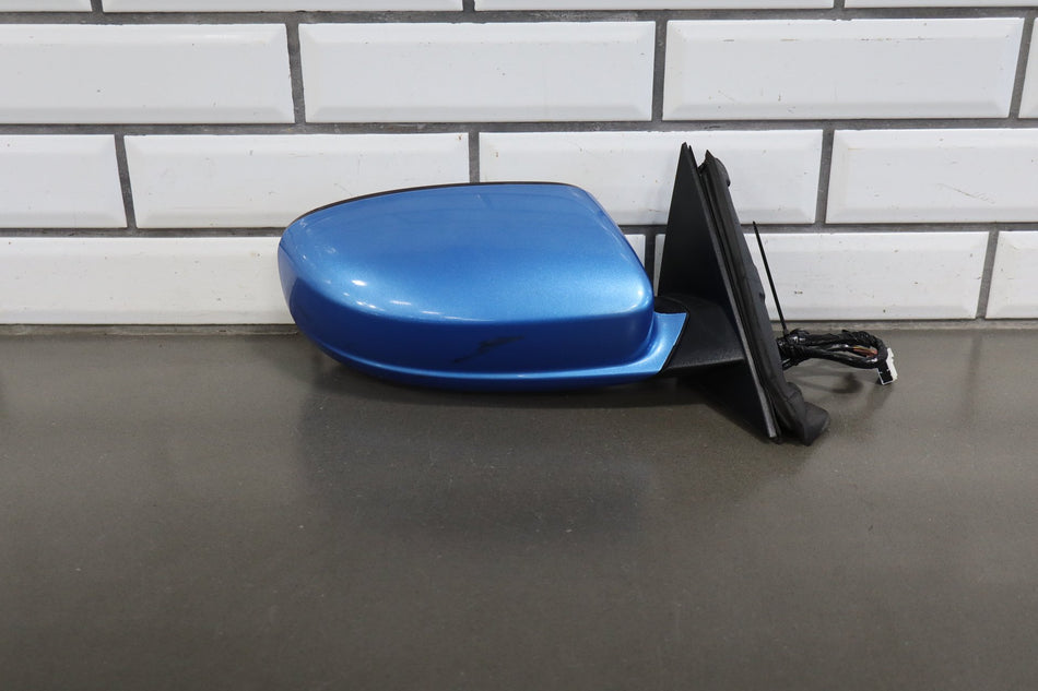 15-20 Dodge Charger Right Door Mirror Blind Spot (Scratches) B5 Blue PQD