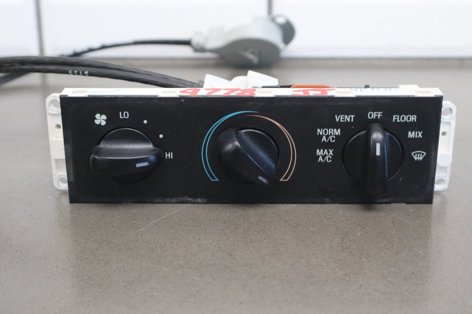 99-04 Ford Mustang A/C Heater Climate Control Panel Unit w/ Cable OEM