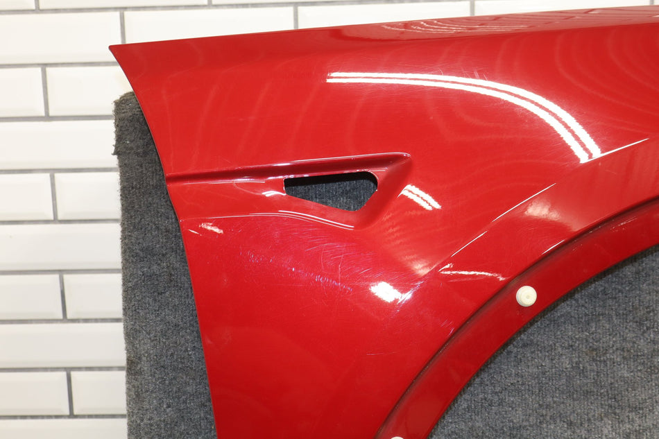 2016-2020 OEM Tesla Model X Front Right Passenger Fender Panel Red PPMR