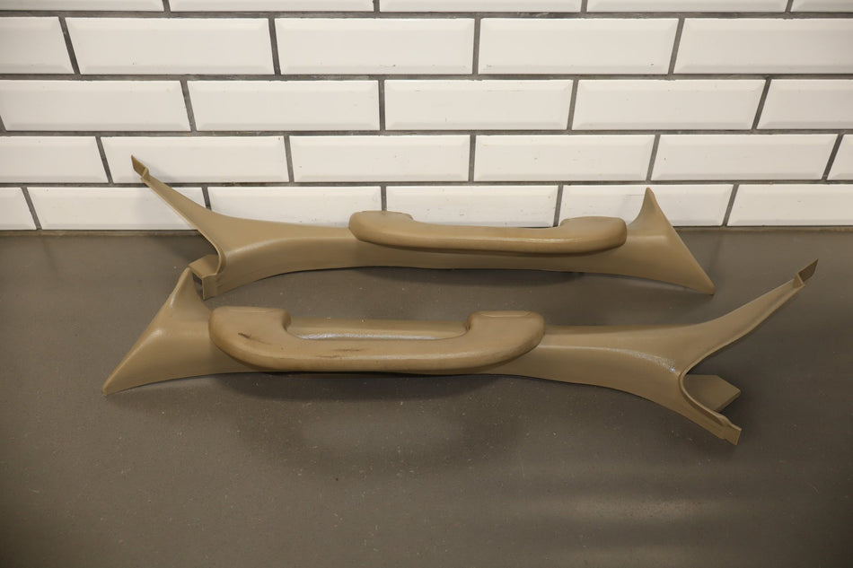2005-2007 Ford F-250 Super Duty Pair A Pillar Trim Pebble AQ