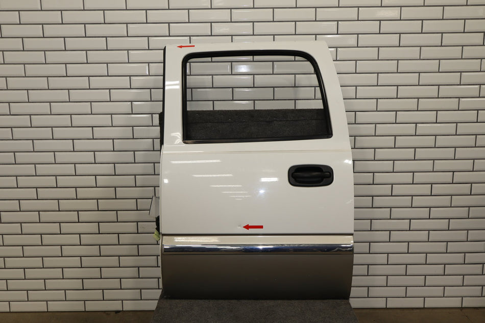 01-07 Chevy GMC Silverado Sierra Suburban GMT800 Crew Cab Left Rear Door 50U