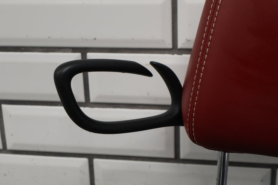11-14 Dodge Challenger RH Front Headrest Red