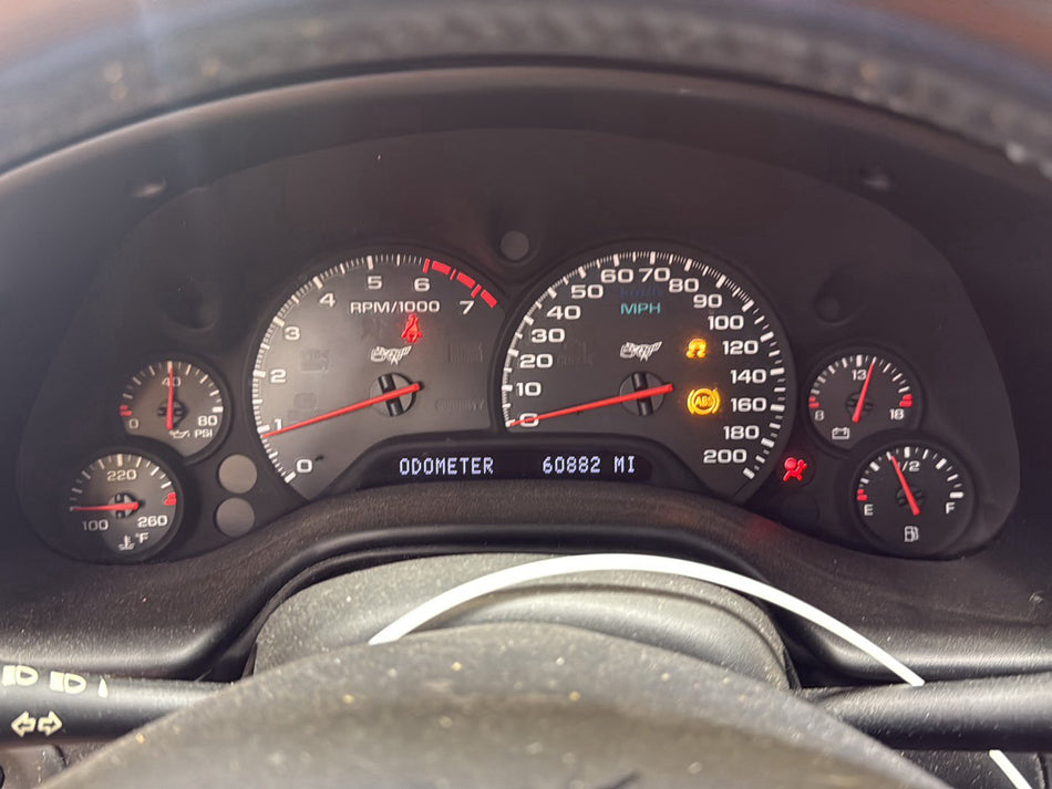 1997-2004 Chevrolet Corvette C5- Instrument Cluster 10408309