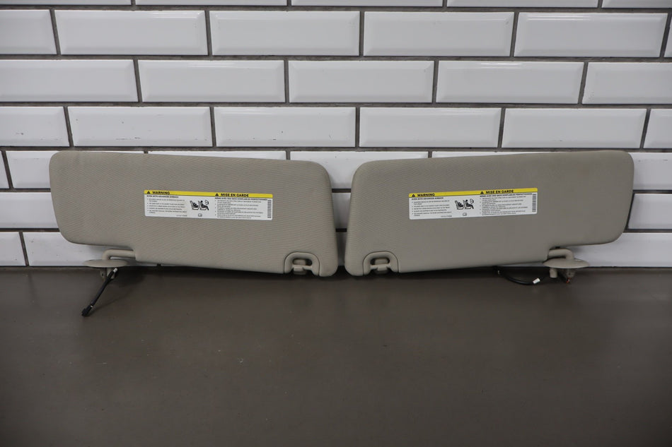 13-18 Ram 1500 Sun Visor Pair Illuminated OEM