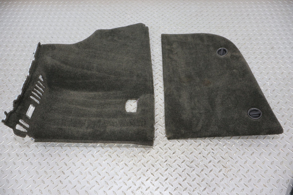 06-12 Bentley Flying Spur Left Trunk Carpet Trim (Dark Gray)