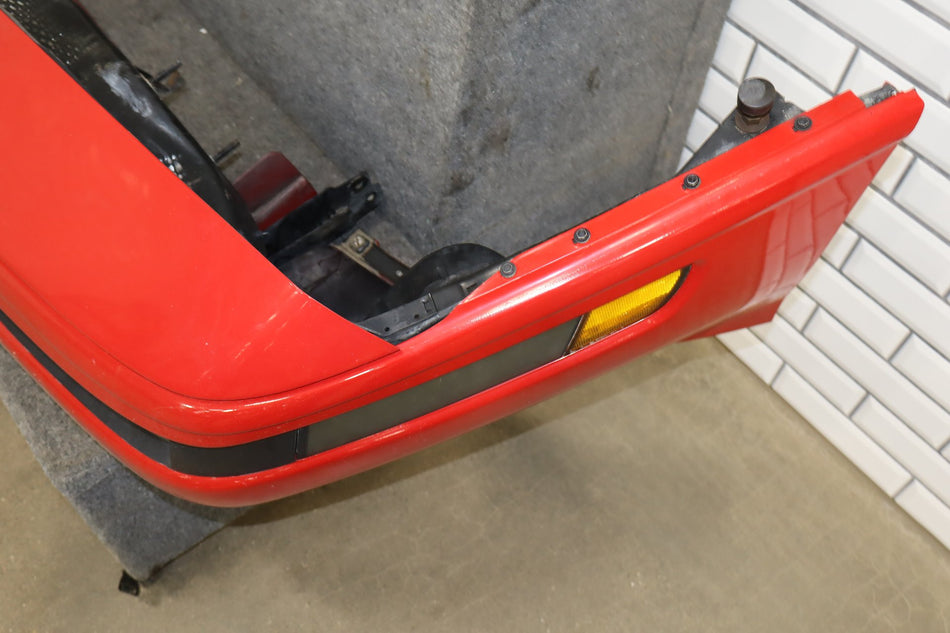 1991-1996 Chevrolet Corvette C4- Front Bumper W/ Lamps Bright Red 81