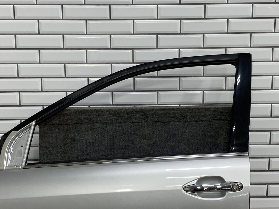 2004-2009 Lexus RX350 Left Driver Front Door Millennium Silver Metallic 1C0