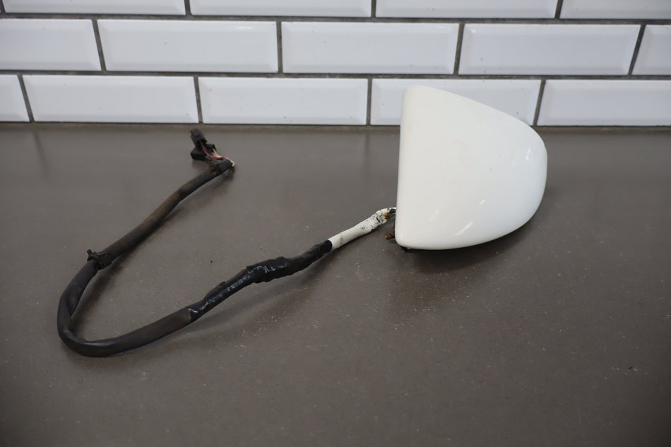 1984-1987 Chevrolet Corvette Left Door Mirror White 40 14086769