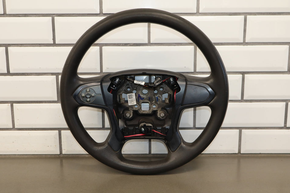 15-19 Chevy Silverado 2500HD 3500HD Steering Wheel w/ Cruise Audio Switches OEM