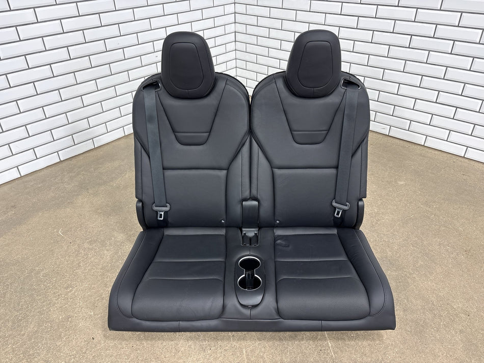 2016-2020 Tesla Model X Rear Left Right 3rd Row Seat Black