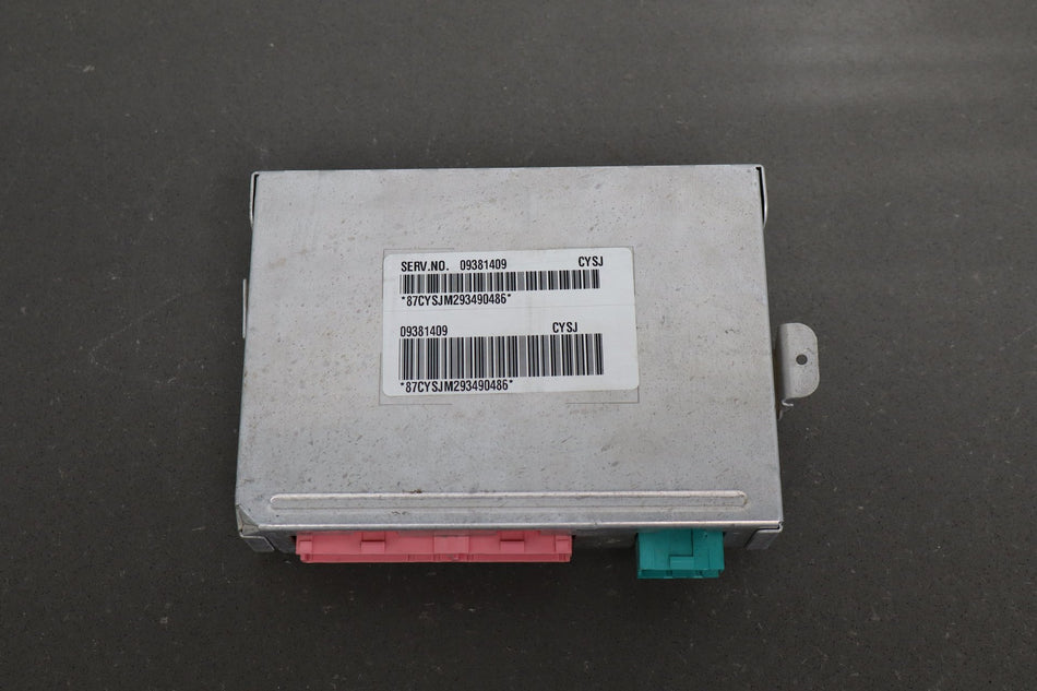 2000 Chevrolet Corvette C5 Body Control Module 09381409