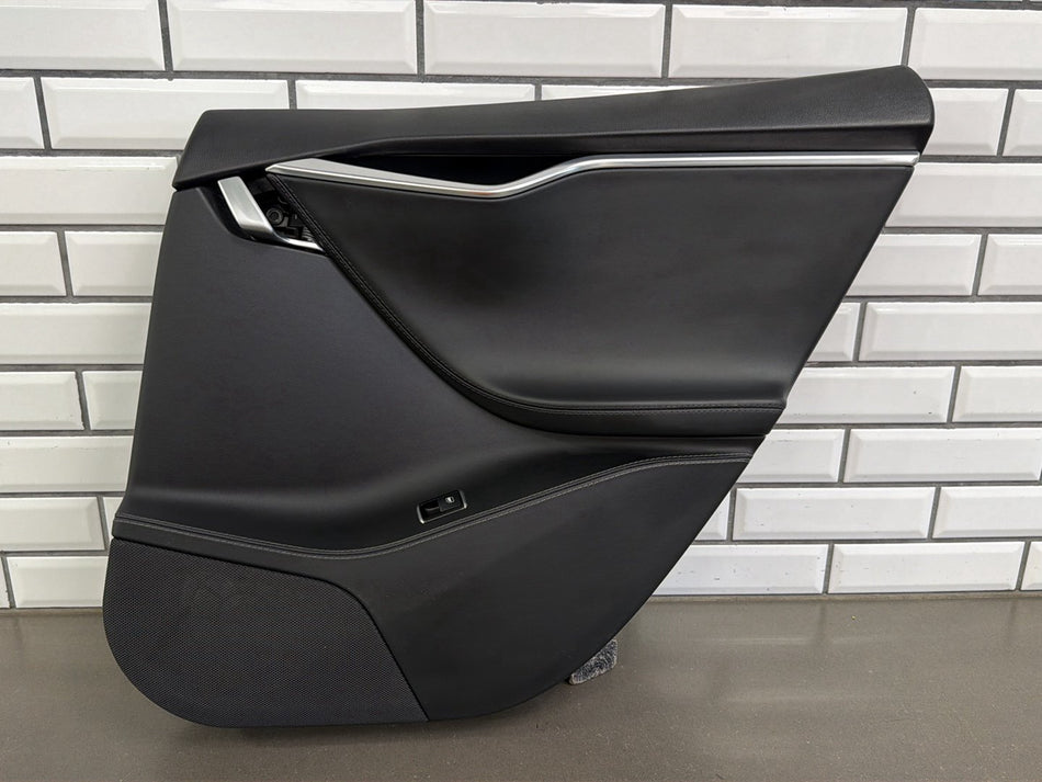 2014 Tesla Model S- Right Rear Door Trim Panel