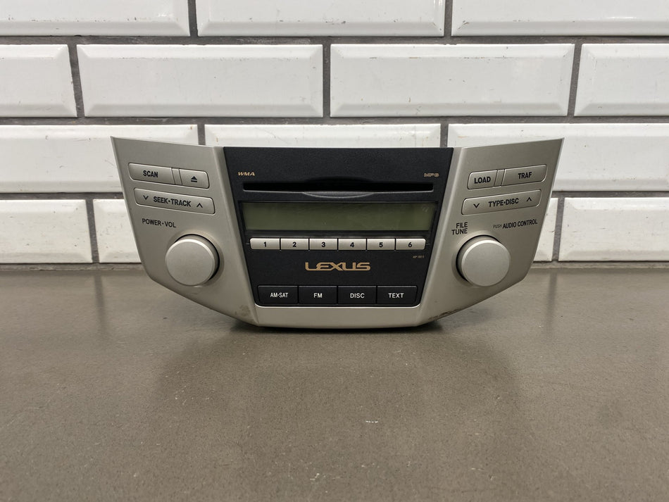 2007-2009 Lexus RX350 AM FM CD Radio Receiver OEM 86120-0E030
