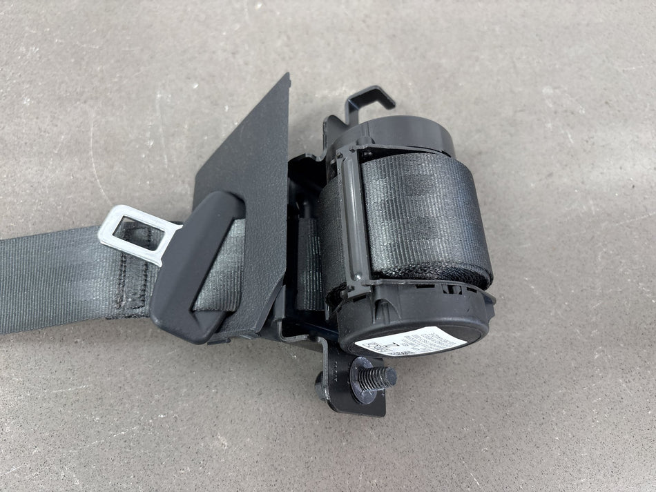 2015-2023 Ford Mustang S550 Coupe Rear Left Seat Belt Retractor Ebony OEM