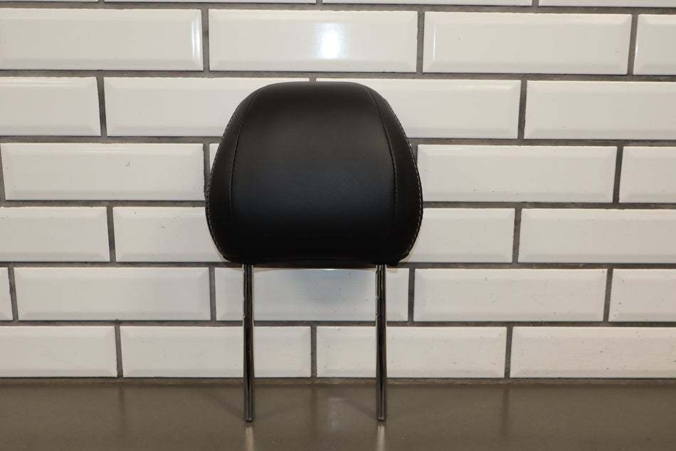 2015-2023 Ford Mustang Front Right Seat Leather Headrest Ebony Black OEM