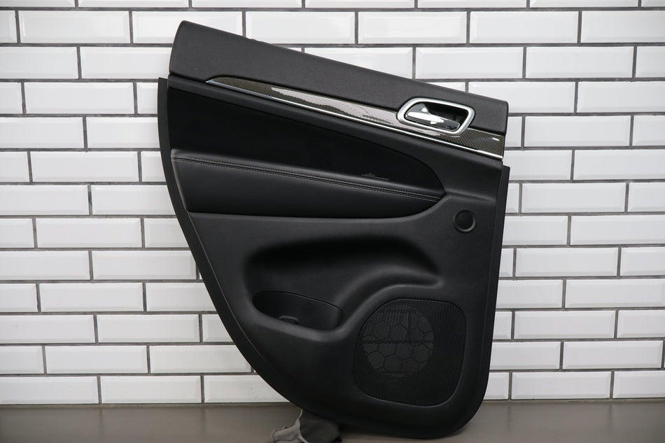 2014-21 Jeep Grand Cherokee SRT Left Rear Door Panel Black X9